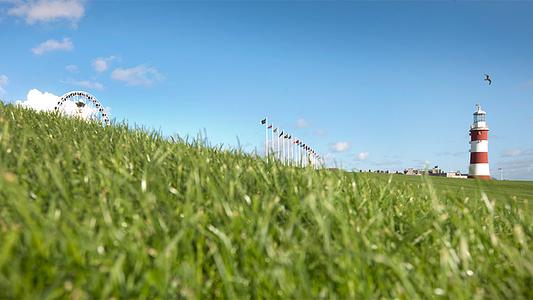 Smeaton's Tower on Plymouth Hoe