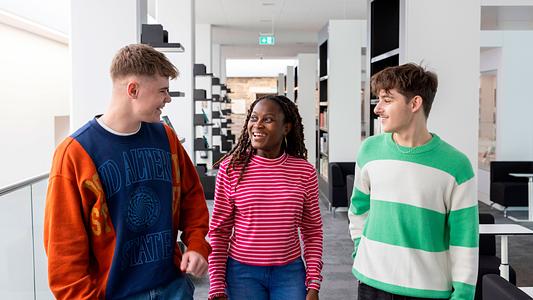 Students at The Box in Plymouth