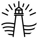 Lighthouse line drawing