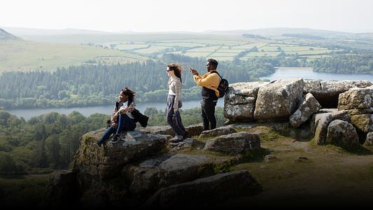 Students on Dartmoor